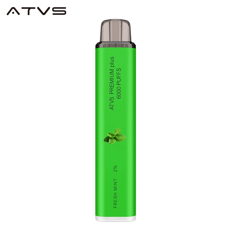 ATVS PREMIUM PLUS Descartável 6000 Puffs Hortelã Fresca Vender Vape